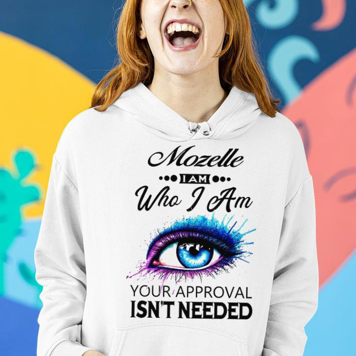 Mozelle Name Gift Mozelle I Am Who I Am Women Hoodie Gifts for Her