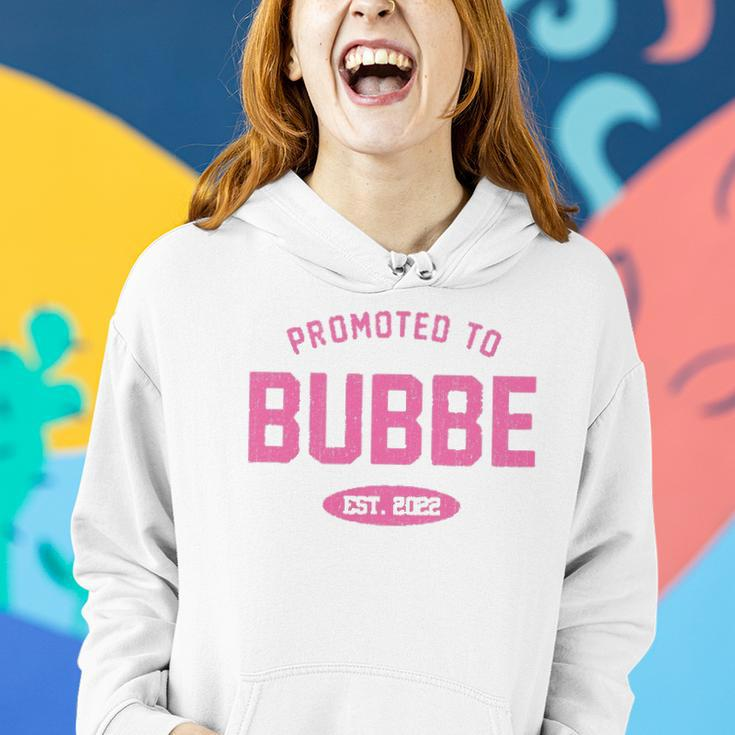 Promoted To Bubbe Baby Reveal Gift Jewish Grandma Women Hoodie Gifts for Her