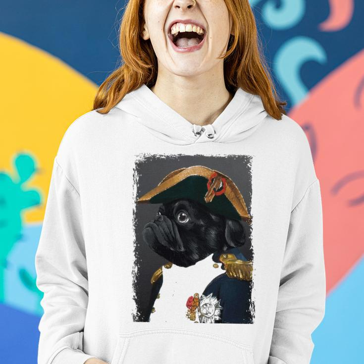 Pug Dog Dad Mom Graphic Tee Men Women Funny Cute Black Pug Women Hoodie Gifts for Her