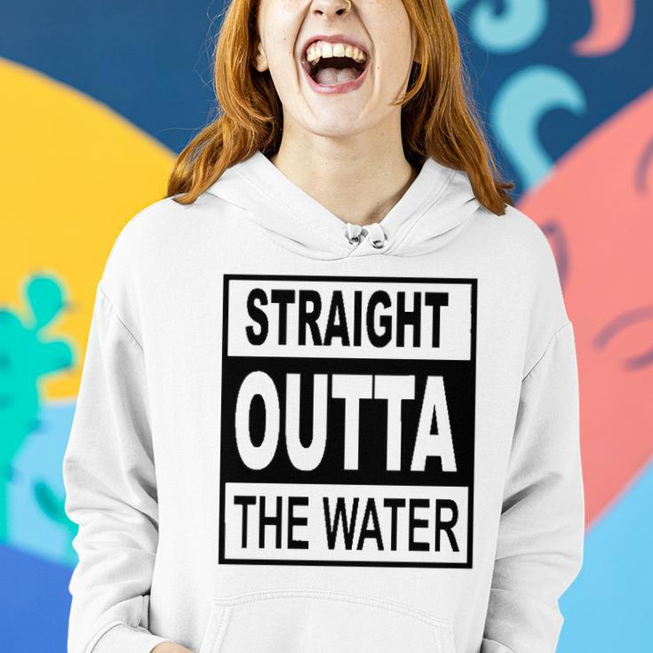 Straight Outta The Water - Christian Baptism Women Hoodie Gifts for Her