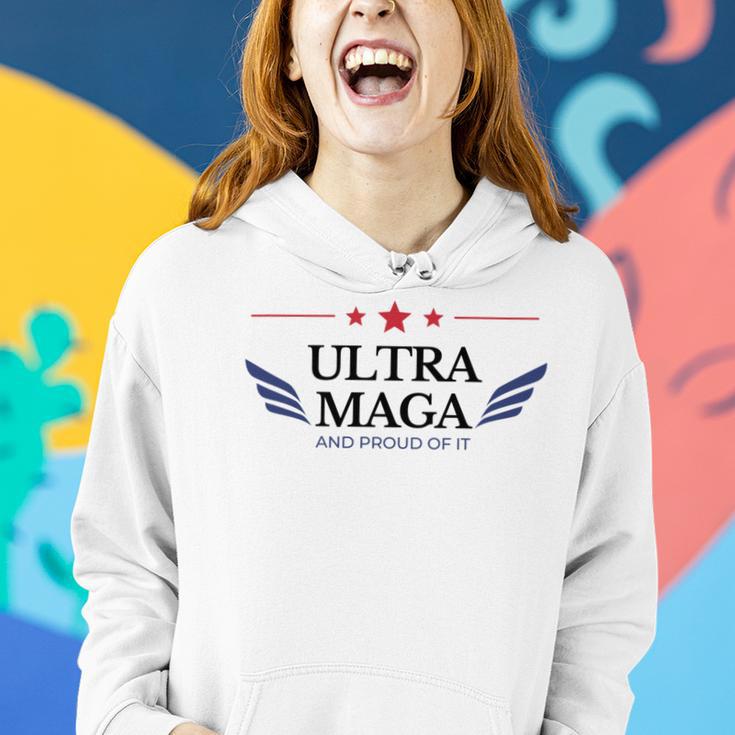 Ultra Maga And Proud Of It V16 Women Hoodie Gifts for Her