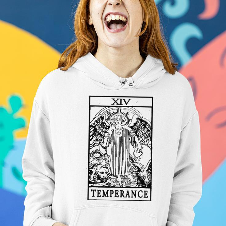 Vintage Tarot Card Temperance Card Occult Tarot Women Hoodie Gifts for Her