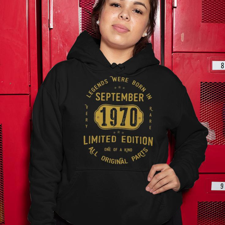 1970 September Birthday Gift 1970 September Limited Edition Women Hoodie Funny Gifts