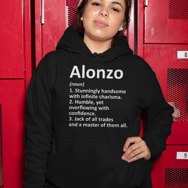 Alonzo Definition Personalized Name Funny Birthday Gift Idea Women Hoodie Unique Gifts