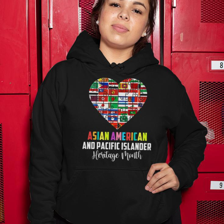 Asian American And Pacific Islander Heritage Month Heart Women Hoodie Unique Gifts