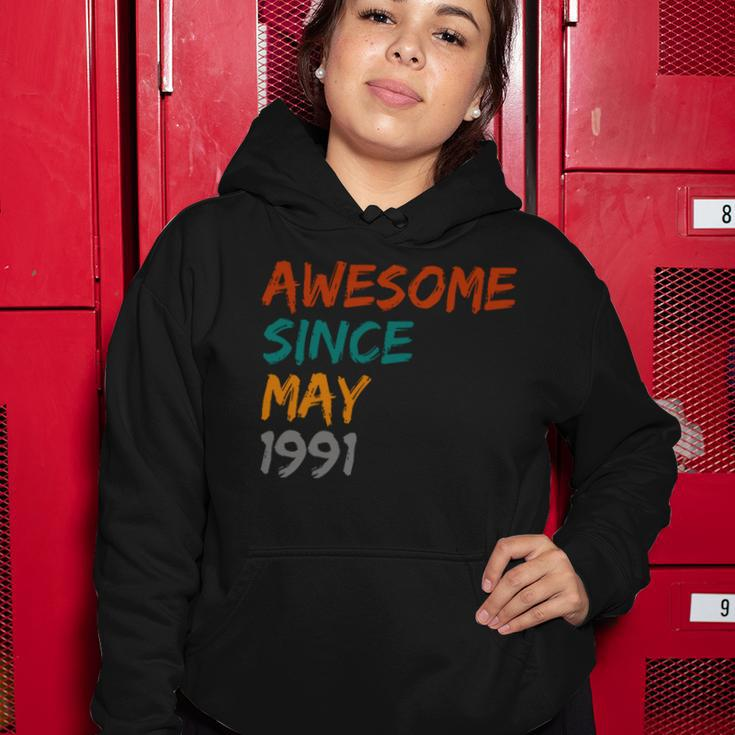 Awesome Since May 1991 Women Hoodie Unique Gifts