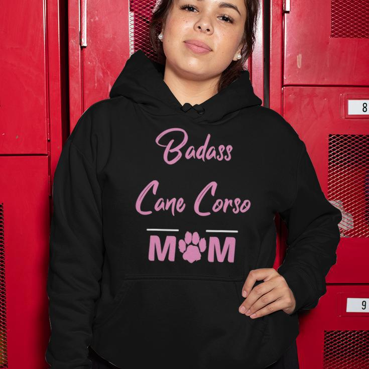 Badass Cane Corso Mom Funny Dog Lover Women Hoodie Unique Gifts