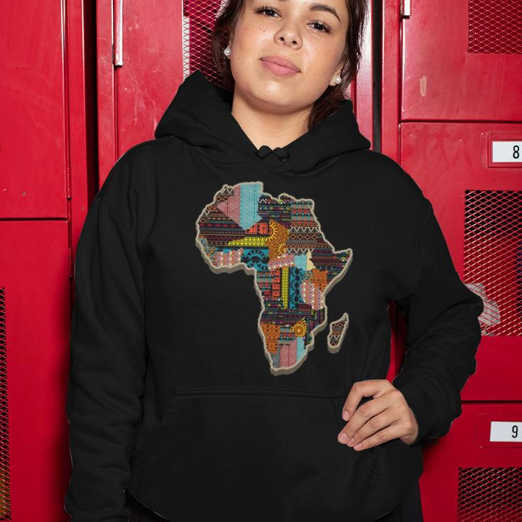 Black History African Tribal Pattern Women Hoodie Unique Gifts