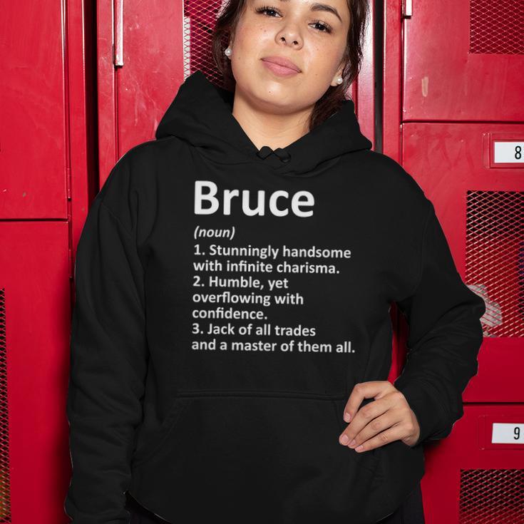Bruce Definition Personalized Name Funny Birthday Gift Idea Women Hoodie Unique Gifts