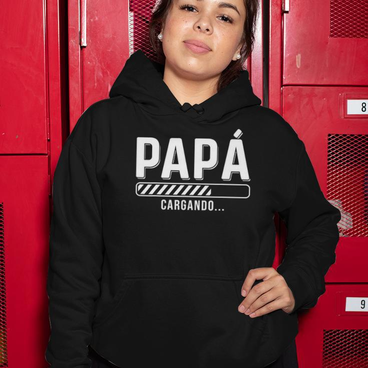 Camiseta En Espanol Para Nuevo Papa Cargando In Spanish Women Hoodie Unique Gifts