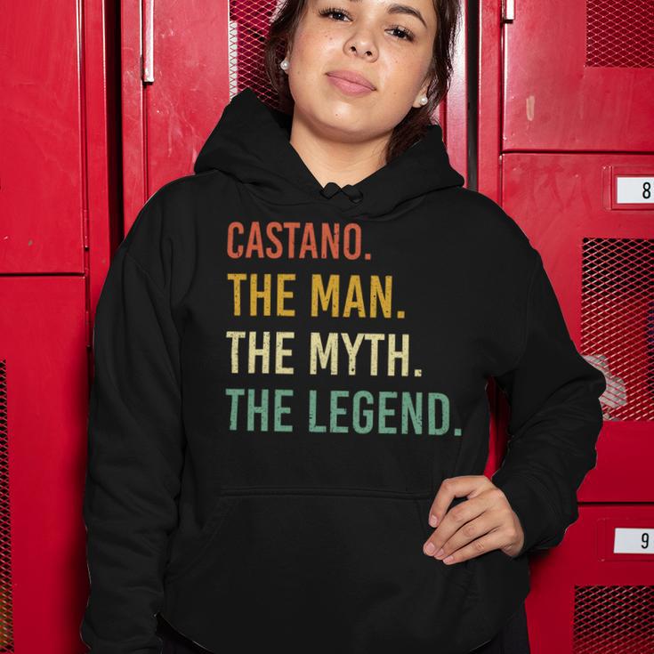 Castano Name Shirt Castano Family Name Women Hoodie Unique Gifts