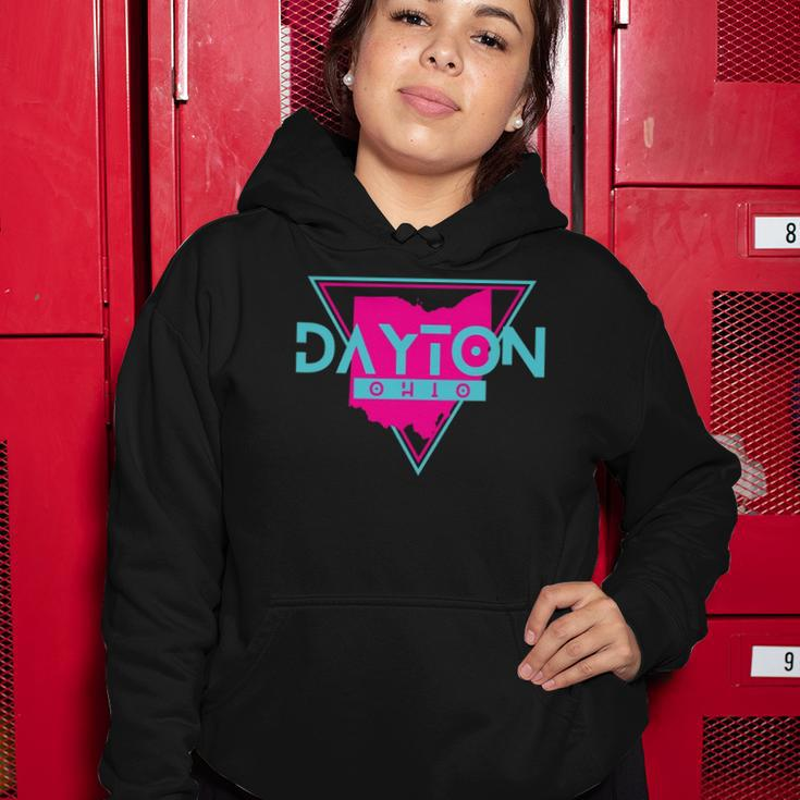 Dayton Ohio Triangle Souvenirs City Lover Gift Women Hoodie Unique Gifts