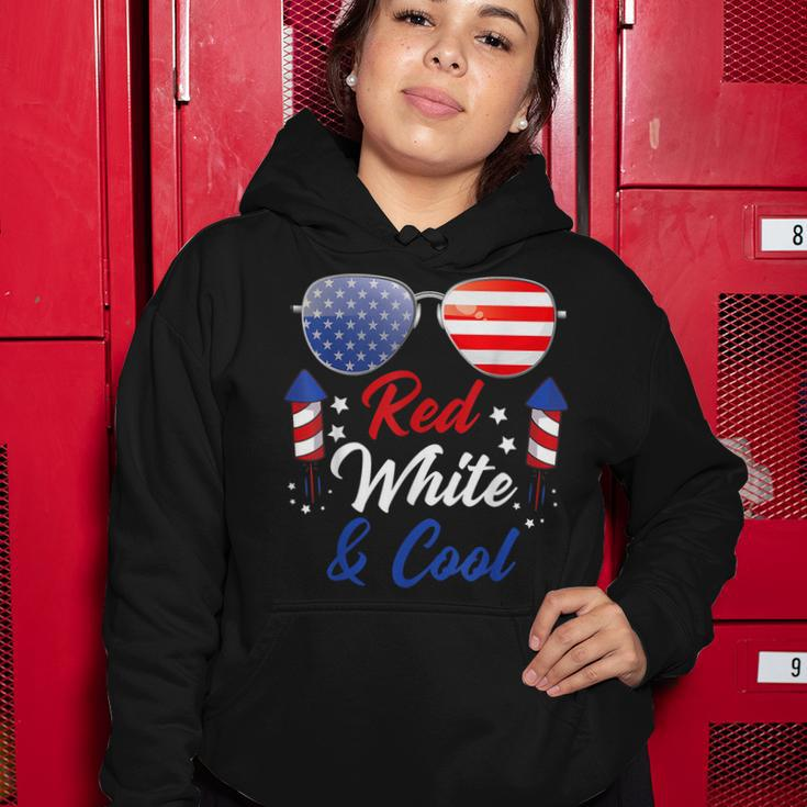Fourth Of July 4Th July Kids Red White And Blue Patriotic Women Hoodie Funny Gifts