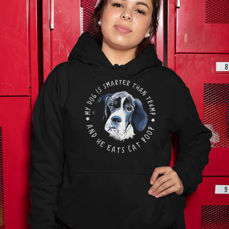 Funny Anti Trump For Dog Lovers Women Hoodie Unique Gifts