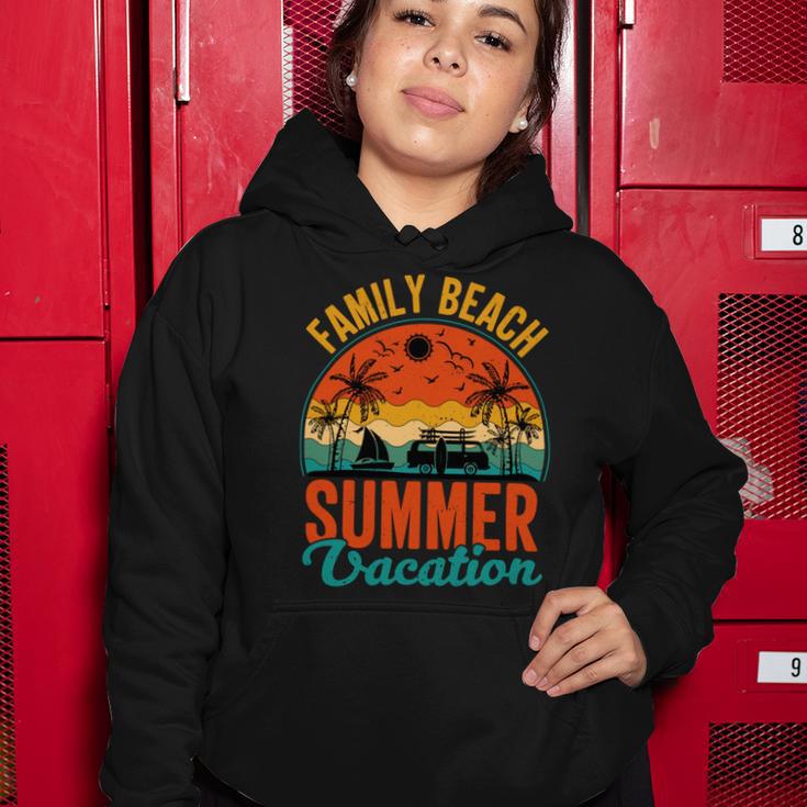 Funny Family Beach Summer Vacation Women Hoodie Funny Gifts