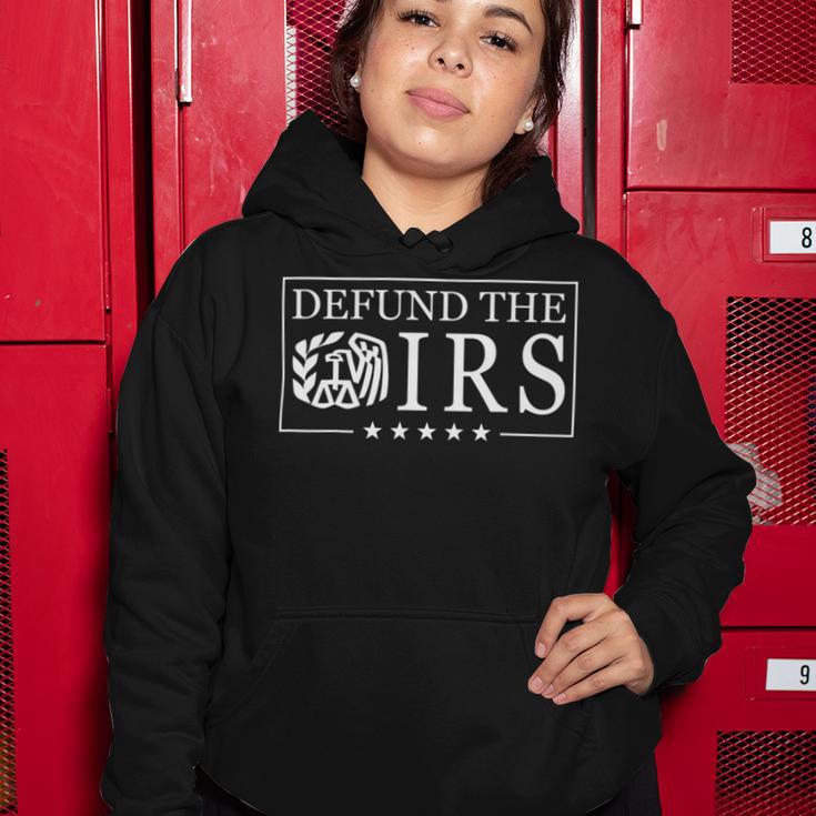 Funny Humor Irs Defund The Irs V2 Women Hoodie Funny Gifts