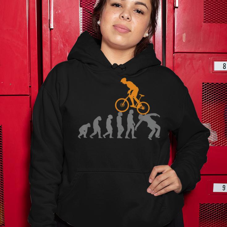 Funny Mountain Bike Evolution Biker Best Women Hoodie Funny Gifts