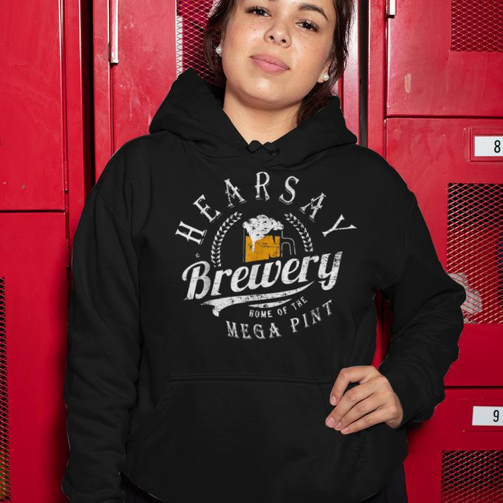 Hearsay Brewing Co Home Of The Mega Pint That’S Hearsay V2 Women Hoodie Unique Gifts