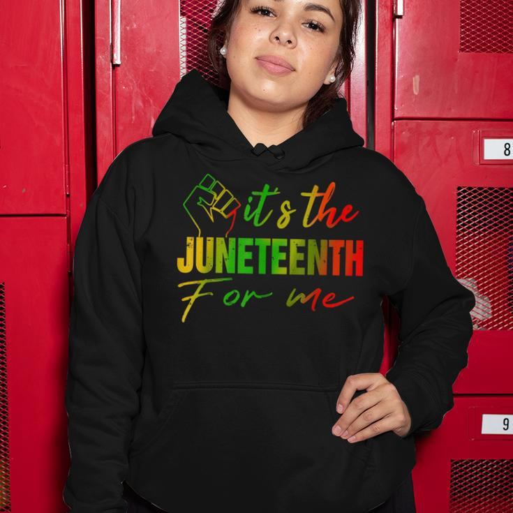 Junenth Its The Junenth For Me Junenth 1865 Women Hoodie Unique Gifts