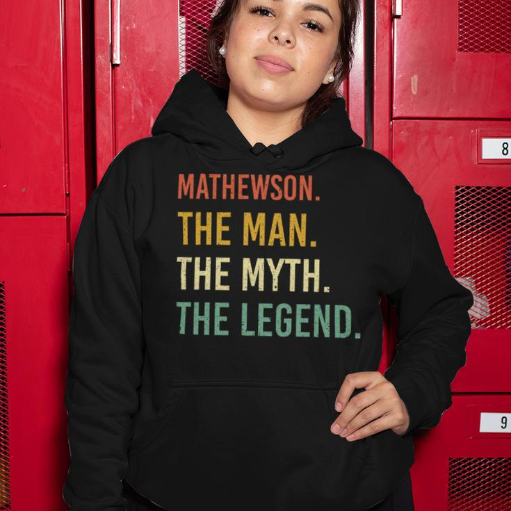 Mathewson Name Shirt Mathewson Family Name Women Hoodie Unique Gifts