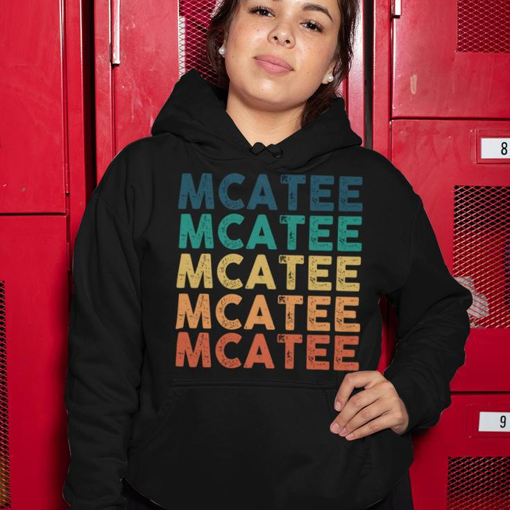 Mcatee Name Shirt Mcatee Family Name Women Hoodie Unique Gifts
