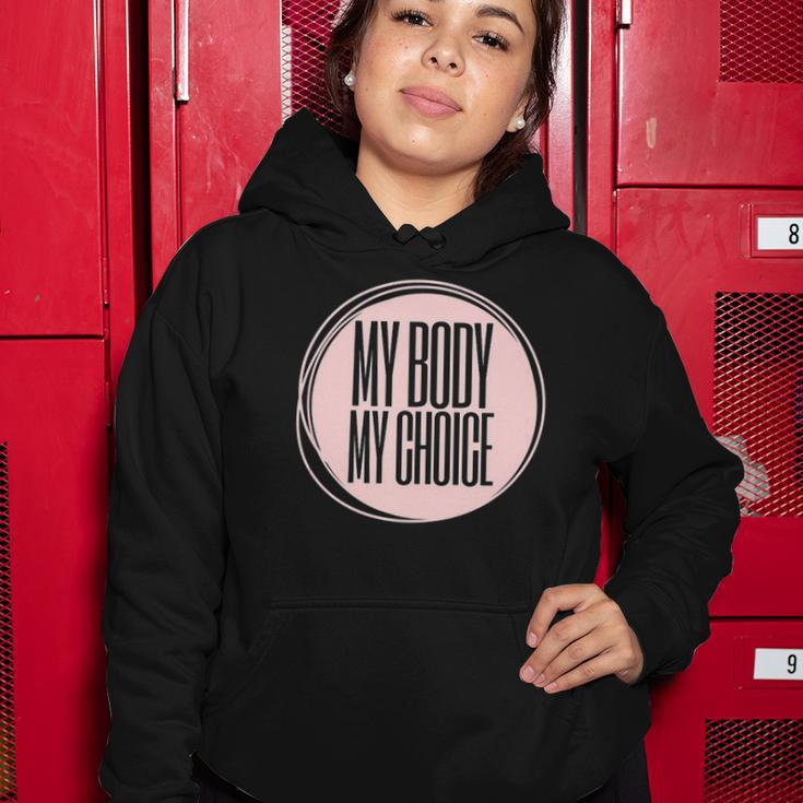 My Body My Choice Uterus Womens Rights Reproductive Rights Women Hoodie Unique Gifts