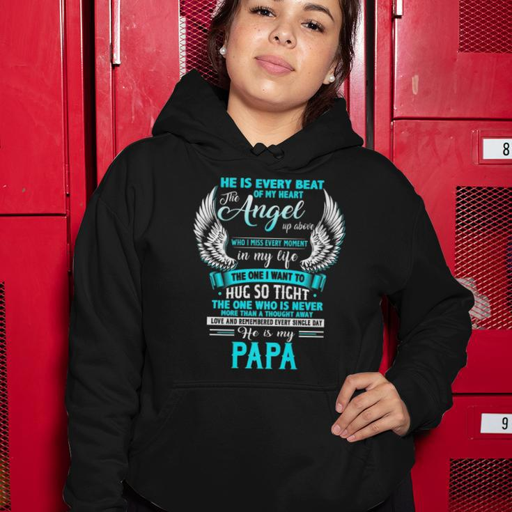 My Papa I Want To Hug So Tight One Who Is Never More Than Women Hoodie Unique Gifts
