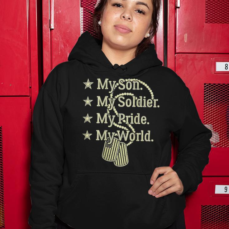 My Son Is A Soldier Hero Proud 707 Shirt Women Hoodie Funny Gifts