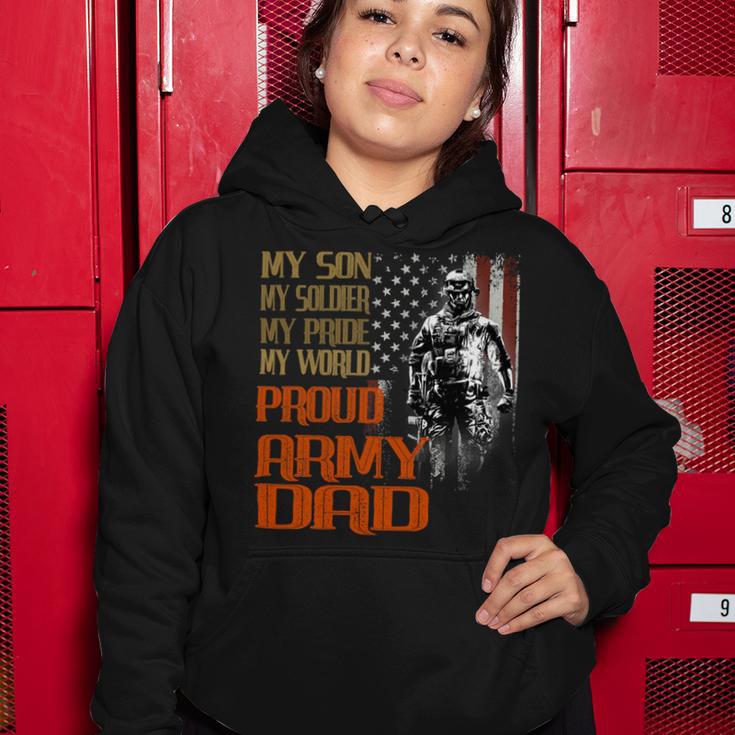 My Son Is A Soldier Hero Proud Army 713 Shirt Women Hoodie Funny Gifts