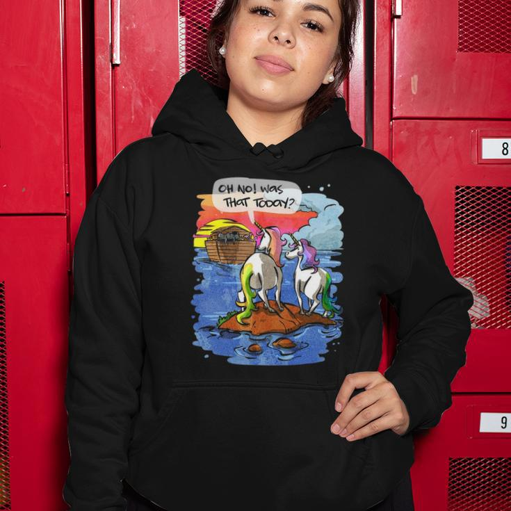 Noah Guy Unicorn Noahs Ark Gift For Girls And Adults Women Hoodie Unique Gifts