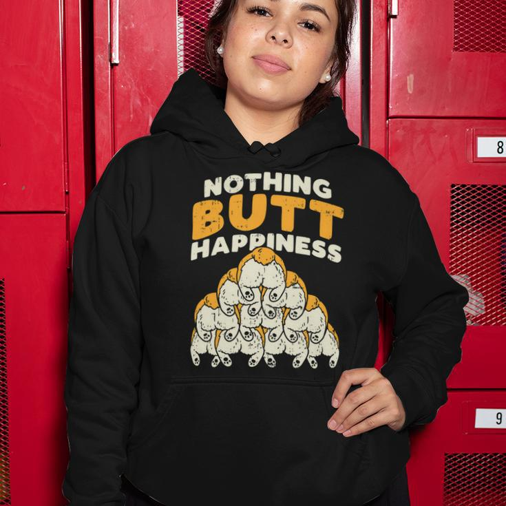 Nothing Butt Happiness Funny Welsh Corgi Dog Pet Lover Gift V2 Women Hoodie Unique Gifts