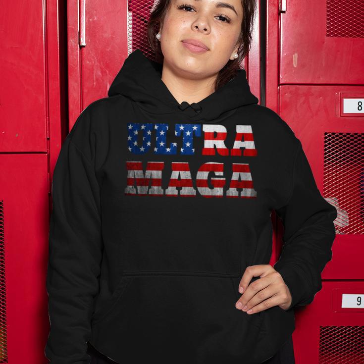 Proud Ultra Maga V4 Women Hoodie Funny Gifts