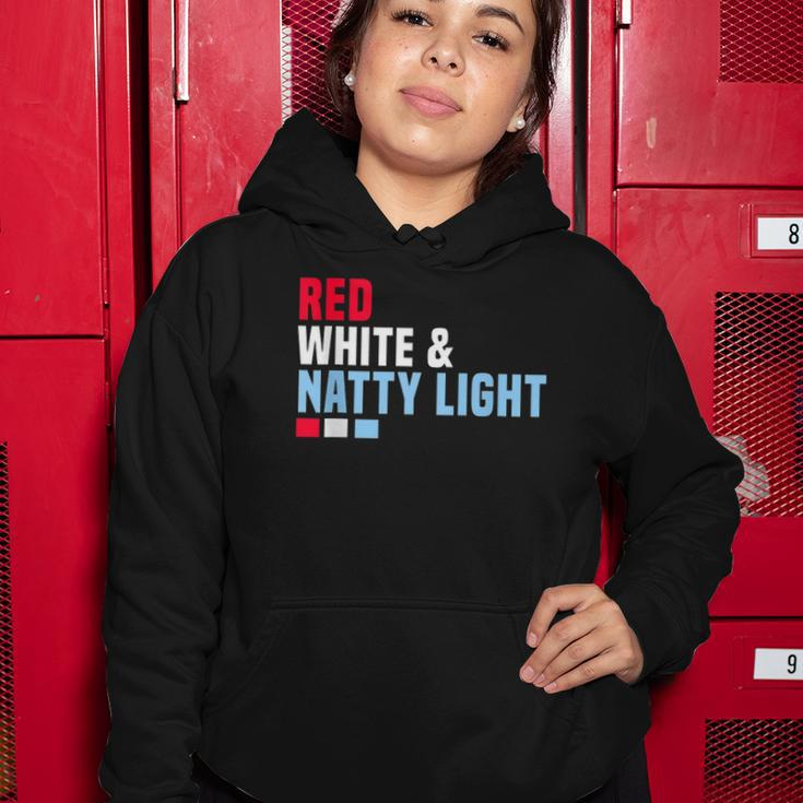 Red White And Natty-Light 4Th Of July Women Hoodie Unique Gifts