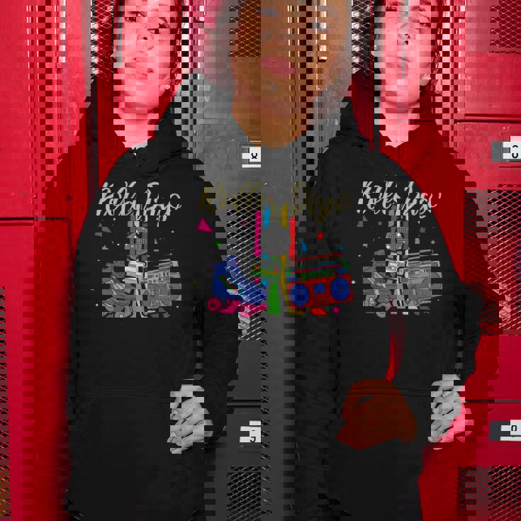 Retro Roller Skating Roller Disco Roller Skates Skating Women Hoodie Unique Gifts