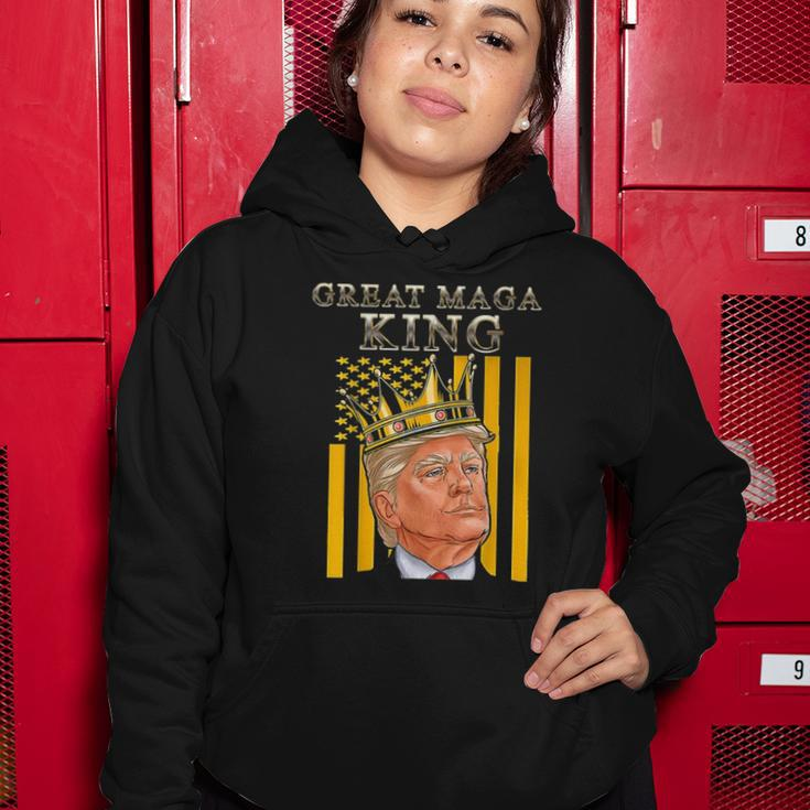 The Great Maga King The Return Of The Ultra Maga King Version Women Hoodie Unique Gifts