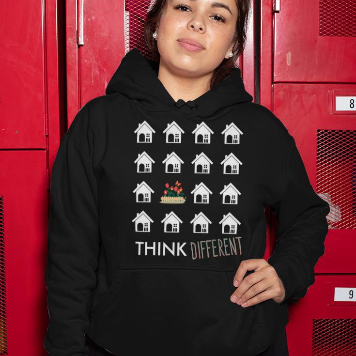 Think Different Build Gardens Not 558 Shirt Women Hoodie Funny Gifts