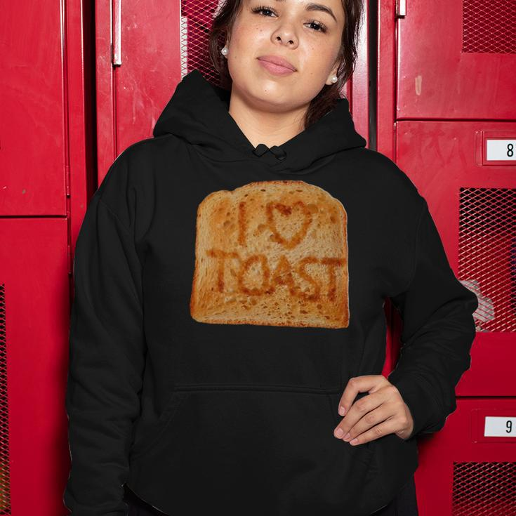 Toasted Slice Of Toast Bread Women Hoodie Unique Gifts