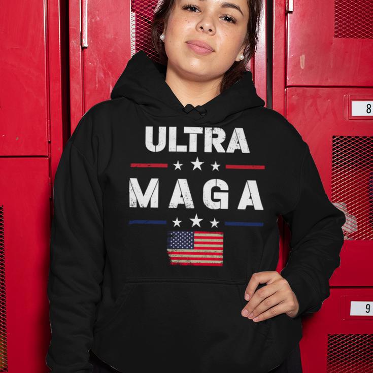 Ultra Maga And Proud Of It Ultra Maga V2 Women Hoodie Funny Gifts