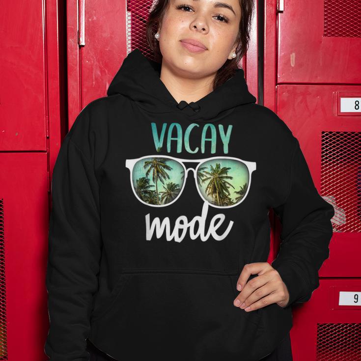 Vacay Mode Cute Vacation Summer Cruise Getaway Women Hoodie Funny Gifts