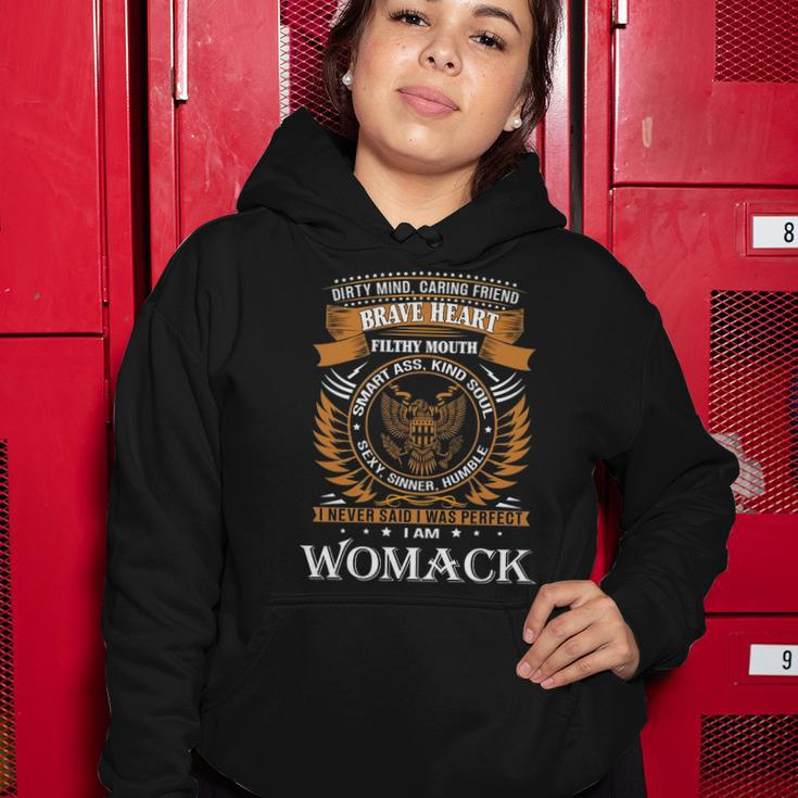 Womack Name Gift Womack Brave Heart Women Hoodie Funny Gifts