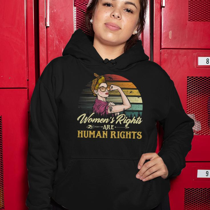 Womens Rights Are Human Rights Feminism Protect Feminist Women Hoodie Unique Gifts