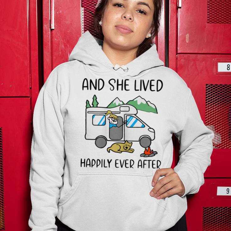 And She Lived Happily Ever After Women Hoodie Funny Gifts