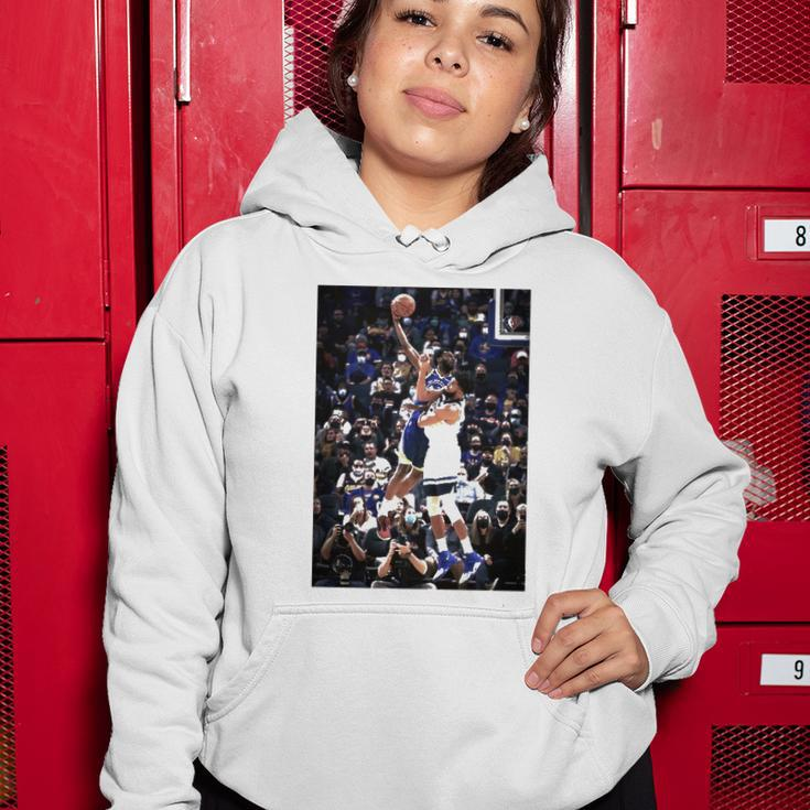 Andrew Wiggins Posterized Karl-Anthony Towns Basketball Lovers Gift Women Hoodie Unique Gifts