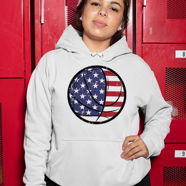 Basketball Fourth July 4Th Sports Patriotic Men Women Kids Women Hoodie Unique Gifts