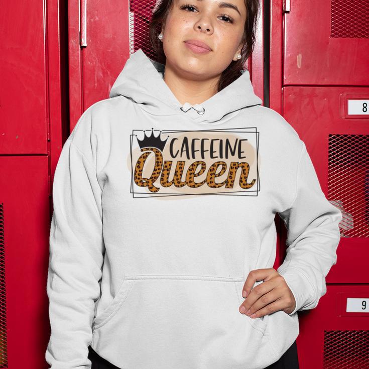 Caffeine Queen Graphic Shirt Design Women Hoodie Funny Gifts