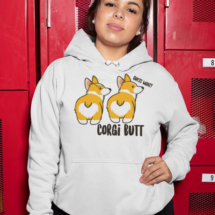 Corgi Set Sticker Design Funny Corgi Set Stickers Women Hoodie Funny Gifts