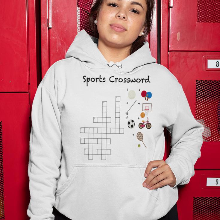 Croswords Women Hoodie Funny Gifts