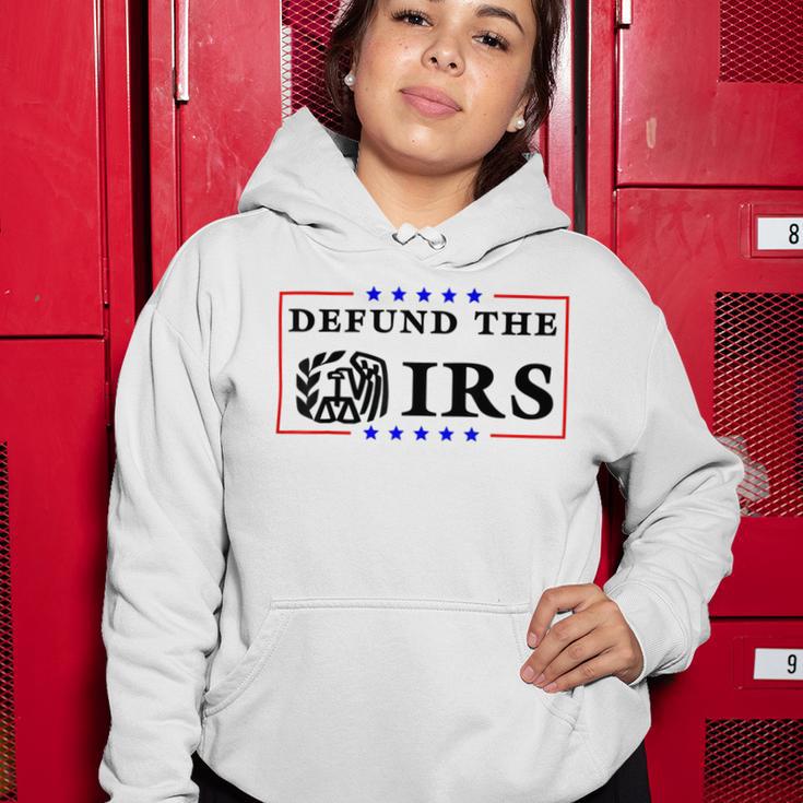 Funny Humor Irs Defund The Irs Women Hoodie Funny Gifts