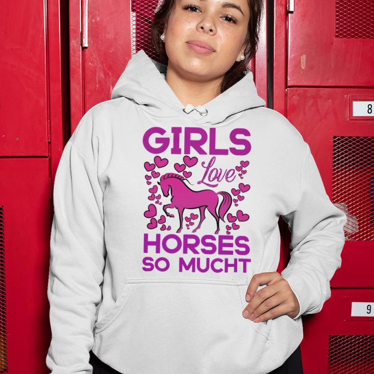 Girls Love Hhoresed So Much Women Hoodie Funny Gifts