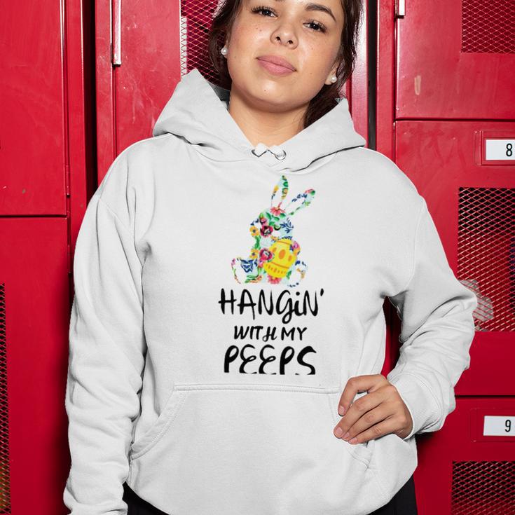 Hangin With My Peeps 837 Shirt Women Hoodie Funny Gifts